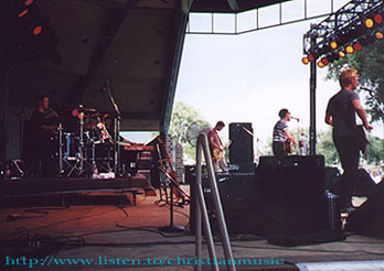 big tent in concert