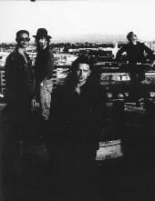 U2 at the Million Dollar Hotel (mirror view)