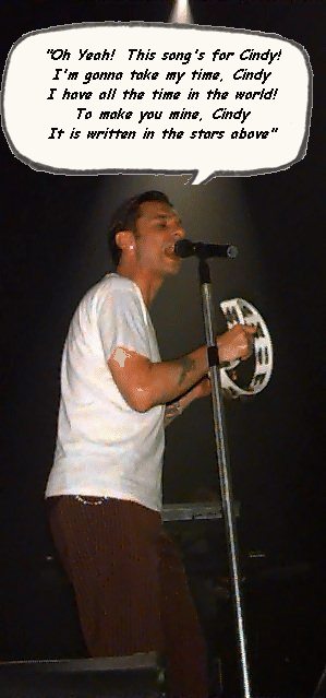Yes, David wants me!  Is he singing my name?!