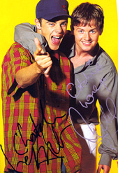 This is the signature of Ant and Dec.