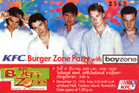 Boyzone 's concert ticket
