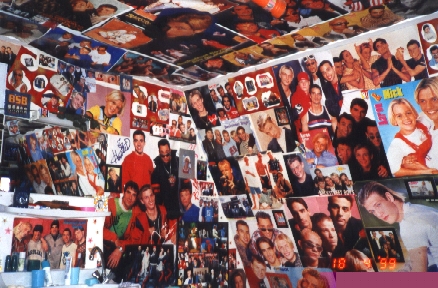  An Obsessed Fan's Bedroom. I kinda wish my room looked like that