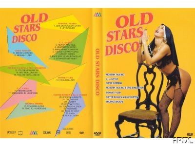 OLD STAR DISCO: 
Modern Talking: 1. Give Me Peace On Earth 2. Jet Airliner
C.C.Catch: 3. Heaven and Hell 4.Heartbreak Hotel 5. Baby I Need Your Love 6. 'Cause You Are Young 7. Summer Kisses 8. Back Seat Of Your Cadillac 9. Strangers By Night
Chris Norman: 10. Broken Heroes 11. Midnight Lady
Bonnie Tyler 12. Fools Lullaby
Modern Talking & Eric Singleton: 13. You're My Heart 98 14. Brothet Louie 98 15. You Are Not Alone 98
C.C.Catch: 16. MEGAMIX 2000 17. Strangers By Night 2000
Thomas Anders: 18. Standing Alone 19. Road To Higher Love
Dieter Bohlen & Blue System: 20. 6 Years-6Nights 21. Dr . Mabuse 22. History 23. Only With You 24. For The Children 25. Anything 26. Body To Body 27. Laila 28. It's All Over
 
Ton: Dolby Digital 5.1
Format: NTSC
RC0
100 min.
