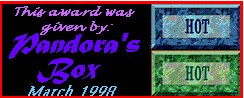 Pandora's Box Award