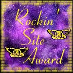 Rockin' Site Award