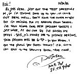Pushead letter