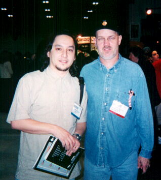 Me and Gary Willis of Tribal Tech...the greatest fusion band on the planet