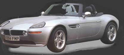 BMW Z from the movie The World Is Not Enough