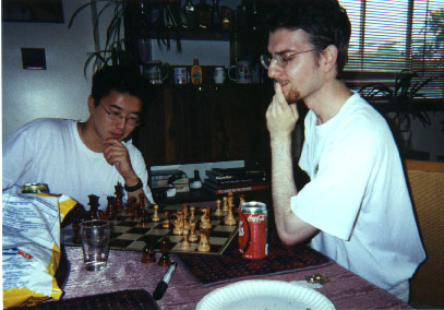 Ray and Kostka Playing Chess