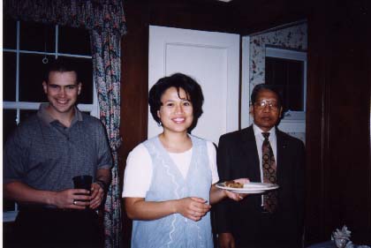 Kevin, Linette and Uncle Renato