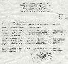 My letter of congrats