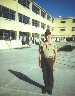 Me in front of my barracks