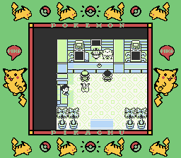 Pikachu fallow you on the screen! 