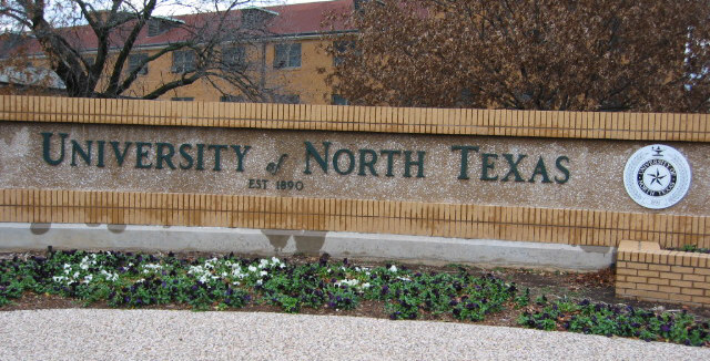 UNT wall
