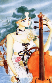 Michiru en el mar
