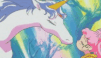 Chibi-Usa's first kiss