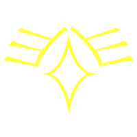 Ranshou's symbol on his forehead (Earth)
