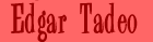 Edgar Tadeo