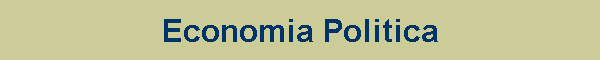 Economia Politica