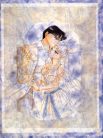 Mamoru with his arms around pretty Usagi. Beautiful Pictures.