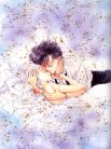 Usagi and Mamoru in bed