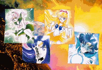 Inner Senshi gathering power