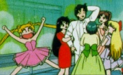 Usagi shouting