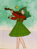 Michiru playing with the lemon