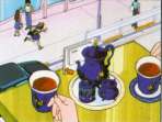 Usagi runnig thru window