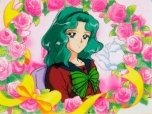 Michiru close-up in the cafeteria