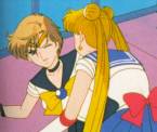 Sailor Moon covering Sailor Uranus
