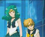 Sailor Neptune and Uranus