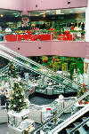 Interior of the MCX, MCAS Iwakuni