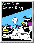 Cute Cute Anime Ring