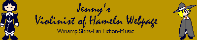 Jenny's Violinist of Hameln Webpage