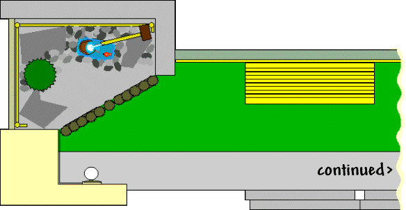 Plan view: details shown bottom left of screen