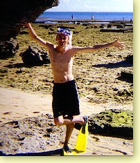 David the Diver, minus any water!