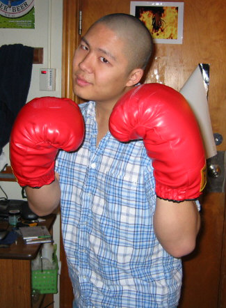 fight pose