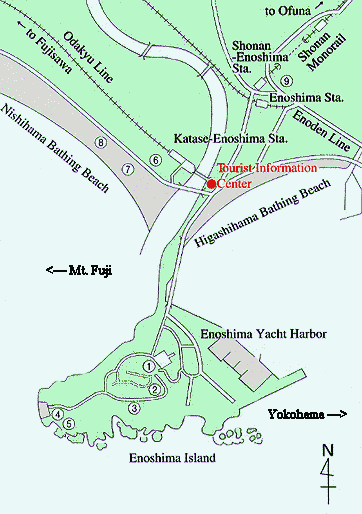 Enoshima Map