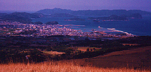 View from Onidake