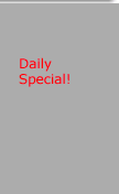 Daily Special