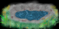 The well outside of Sephiroth's shrine. Please click to purify yourself and continue...
