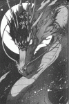 Tsuzuku, Owaru and Amaru riding on the Blue Dragon