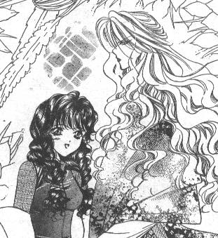 Tsukasa and Ryuji in dresses - close up