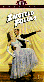 Ziegfeld Follies Video Cover with Fred Astaire and Lucille Bremer