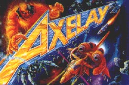 Axelay game sticker