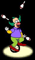 krusty juggling