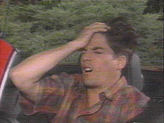 Lucas awakes in the backseat with a hangover.