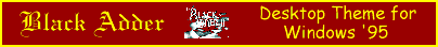 Black Adder Desktop Theme