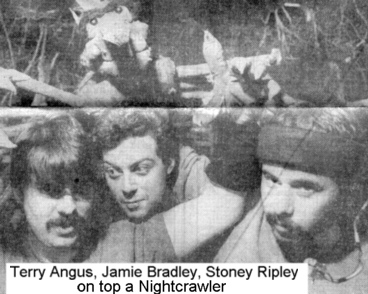 Terry Angus, Jamie Bradley, Stoney Ripley and a Nightcrawler